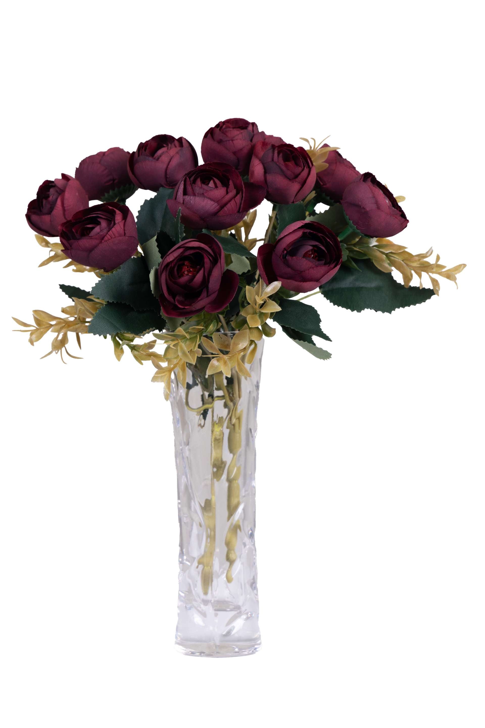 Camellia Flower Bunch-White