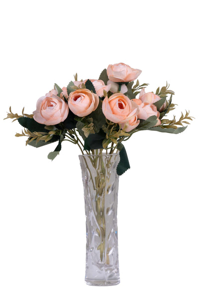 Camellia Flower Bunch-White