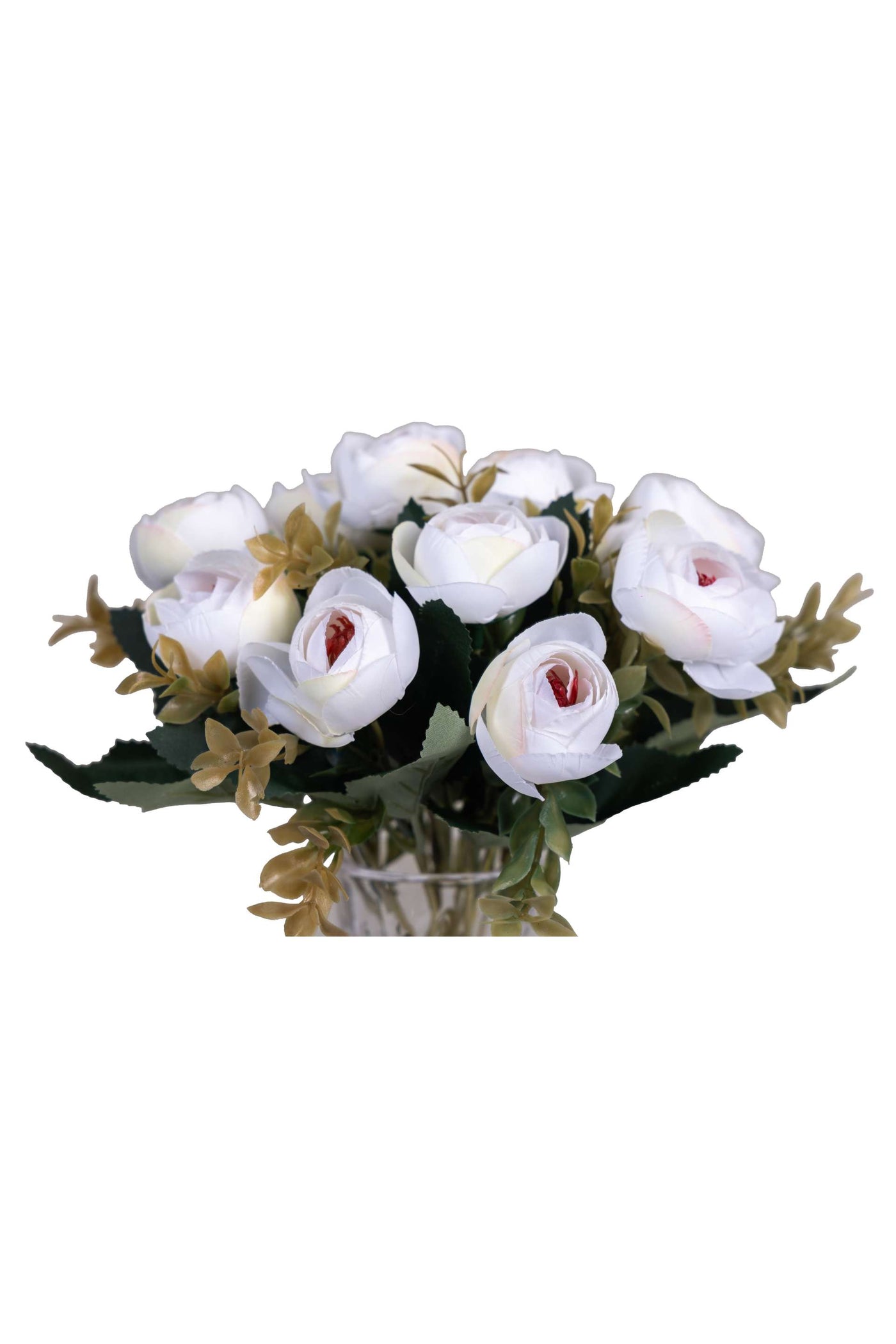 Camellia Flower Bunch-White