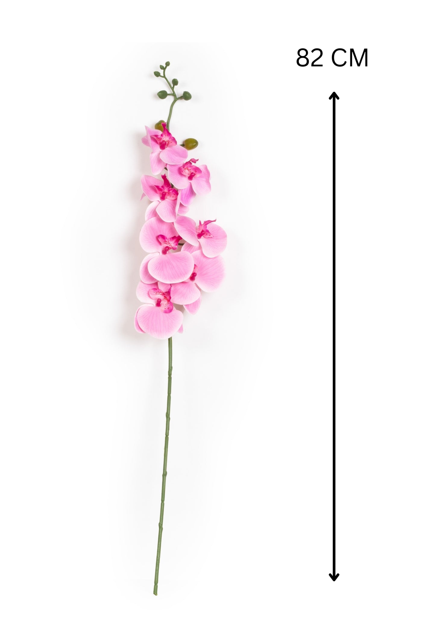 Dual Stem Artificial Orchid Flower-Light Pink