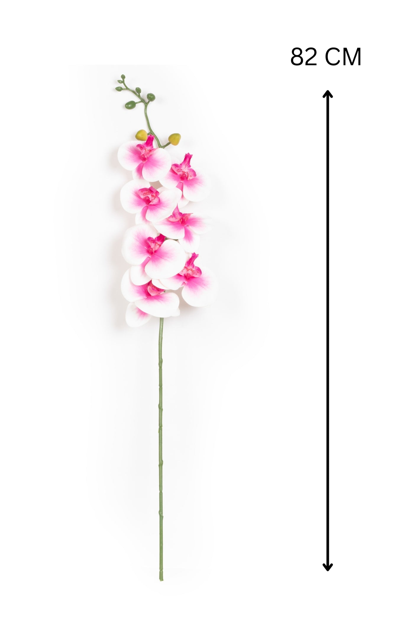 Dual Stem Artificial Orchid Flower-Light Pink