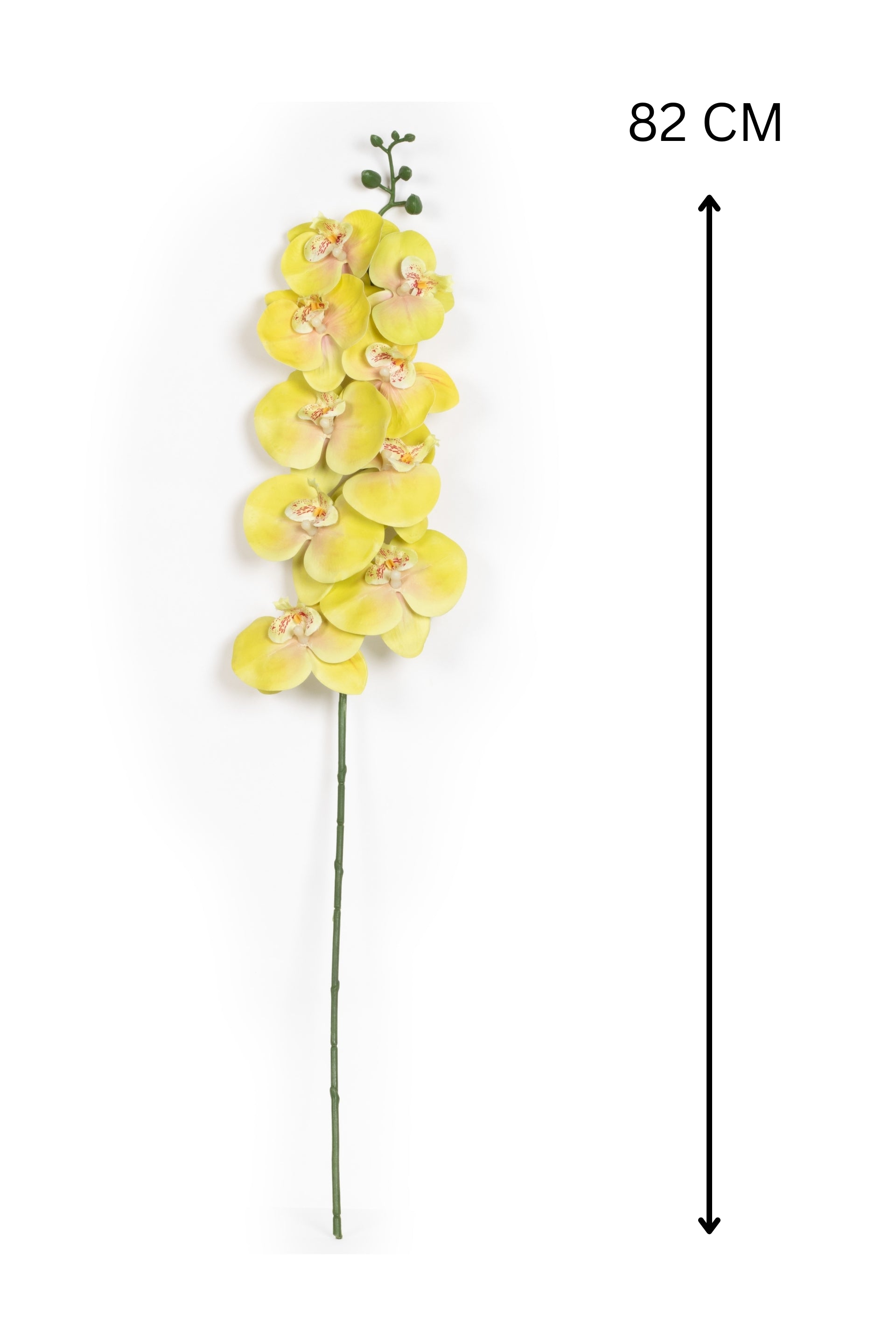 Artificial Orchid Stick-Orange