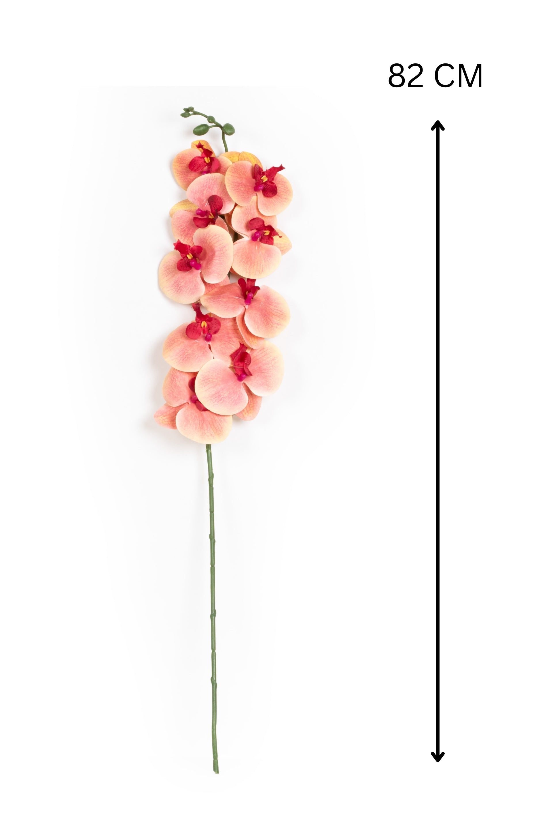 Artificial Orchid Stick-Orange