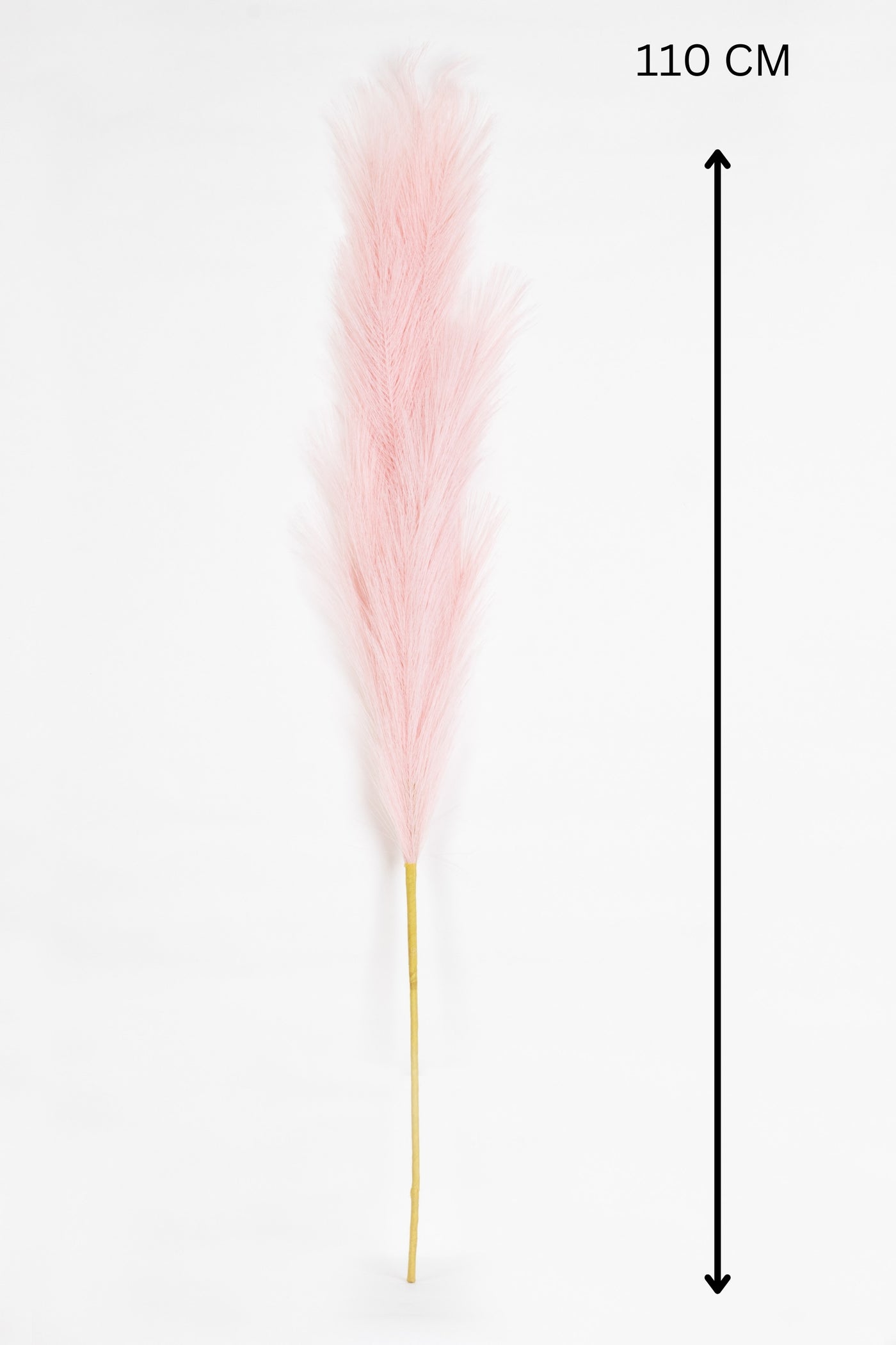 Charm Pampas Grass Stick-Light Pink