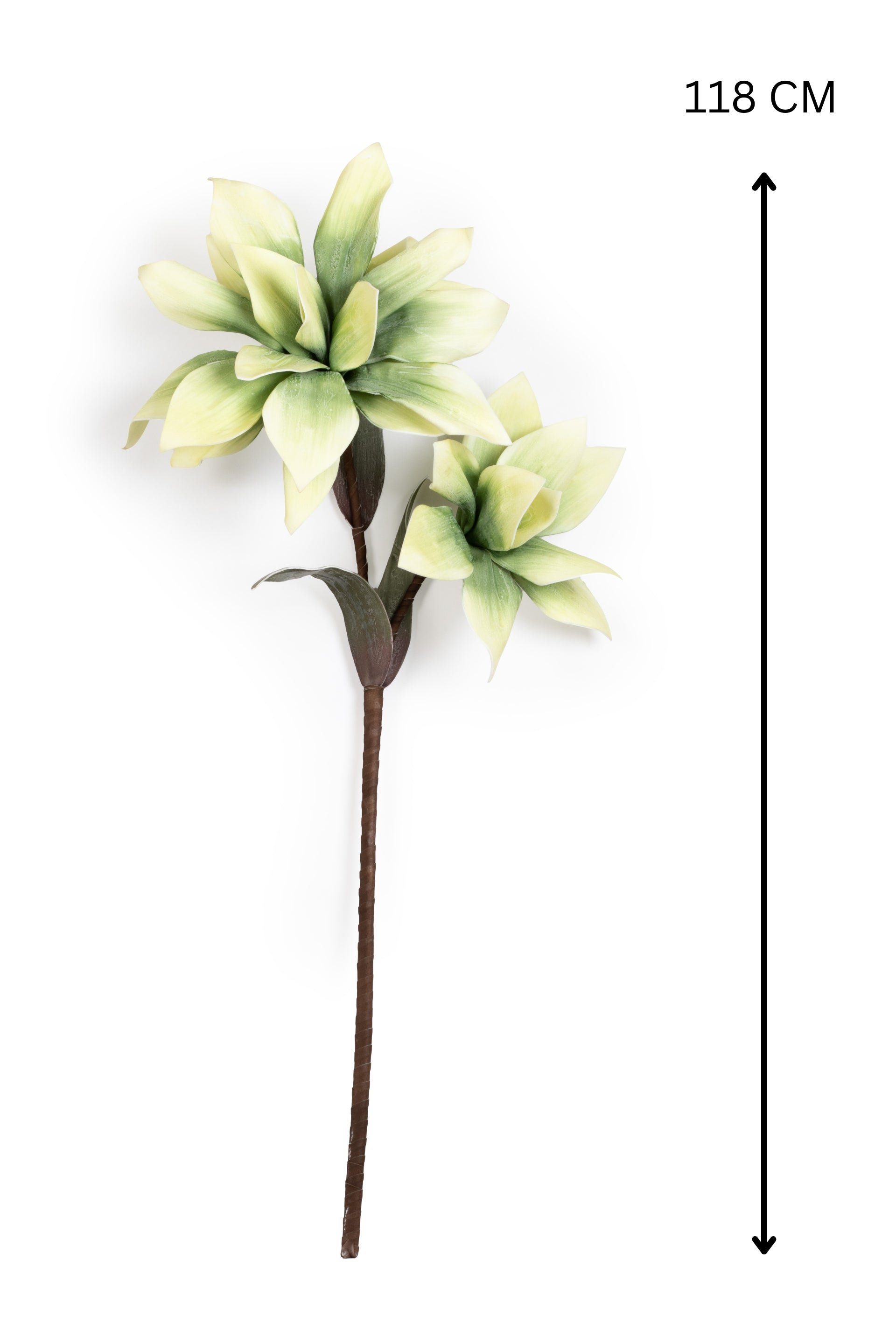 Magnolia foam flower for your Home or Office Décor-Green