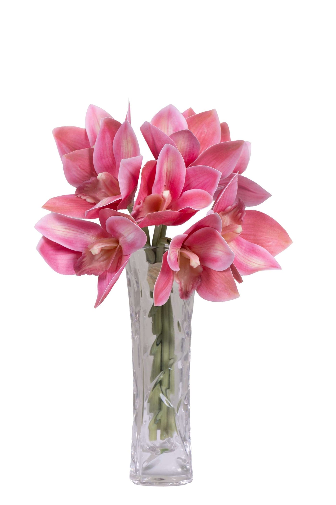 Artificial Orchid Flower Bunch-Pink