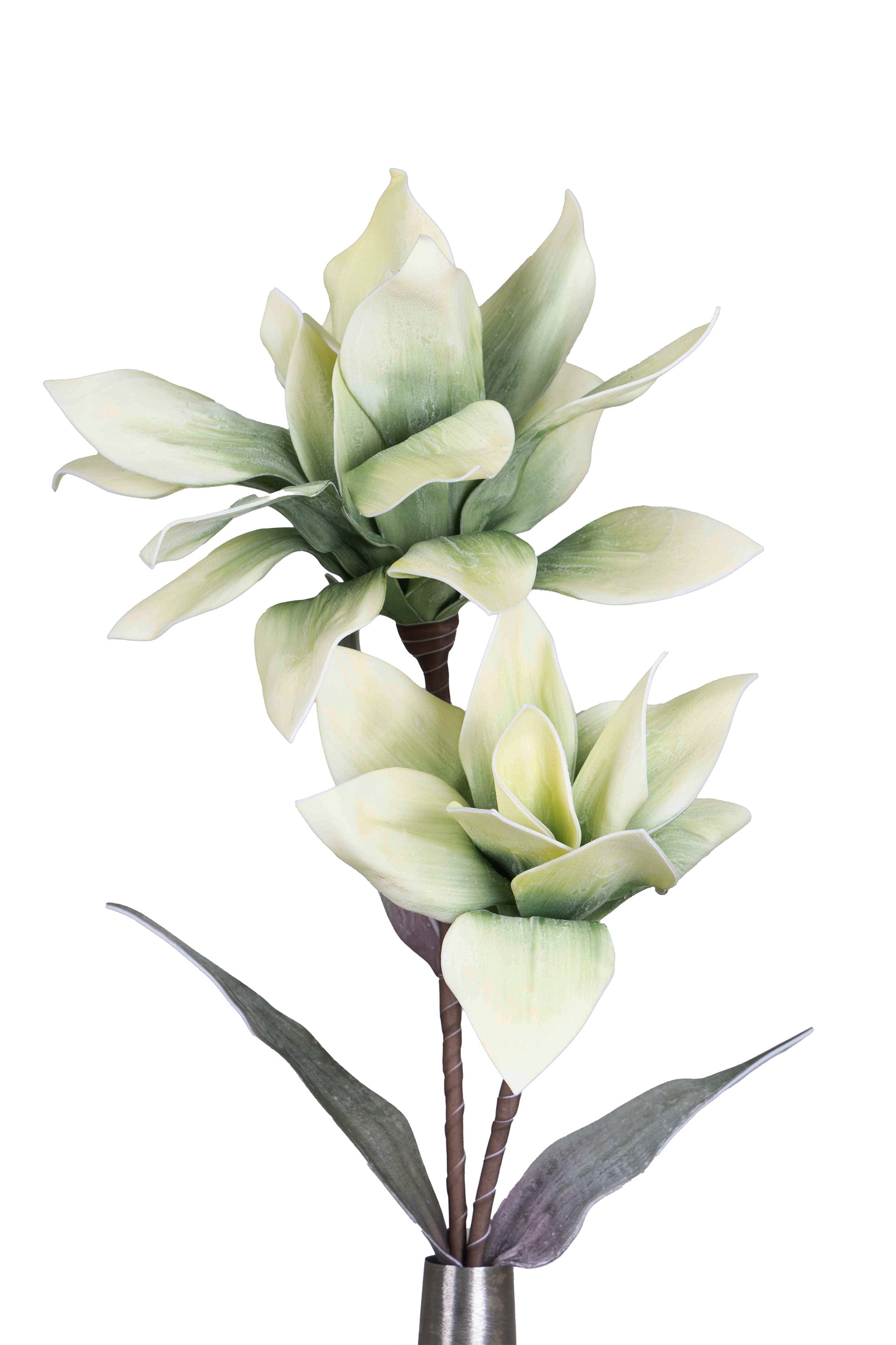 Magnolia foam flower for your Home or Office Décor-Green