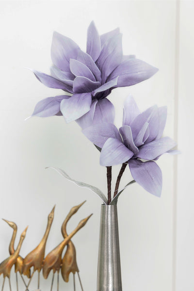 Magnolia foam flower for your Home or Office Décor-Blue