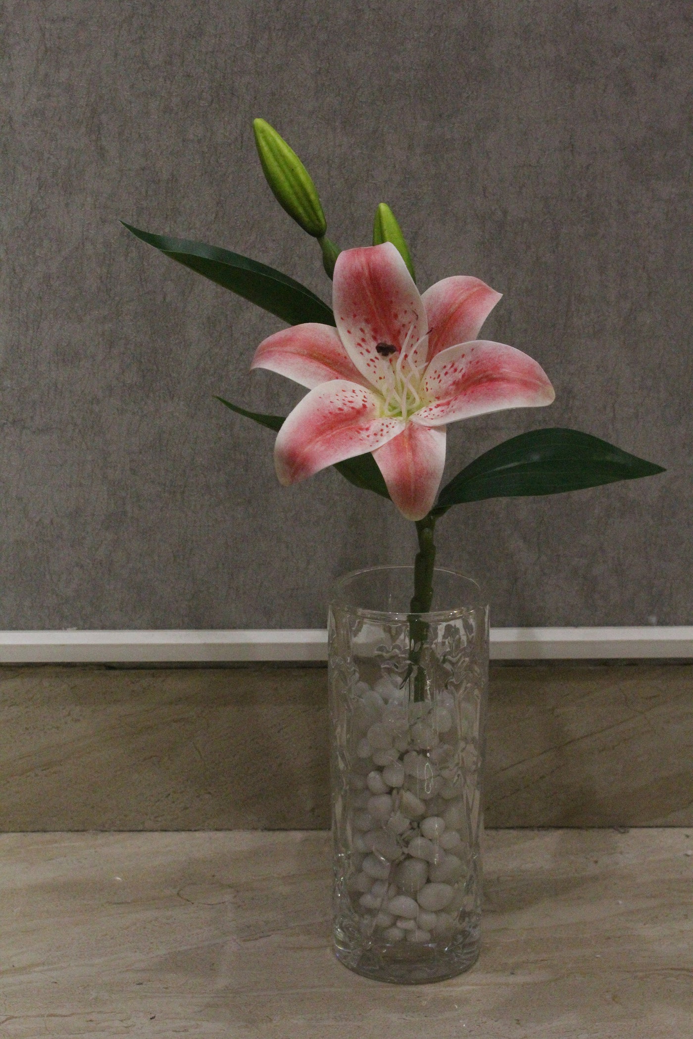 Art Street Artificial Oriental Lily Flower Sticks for Home Decoration