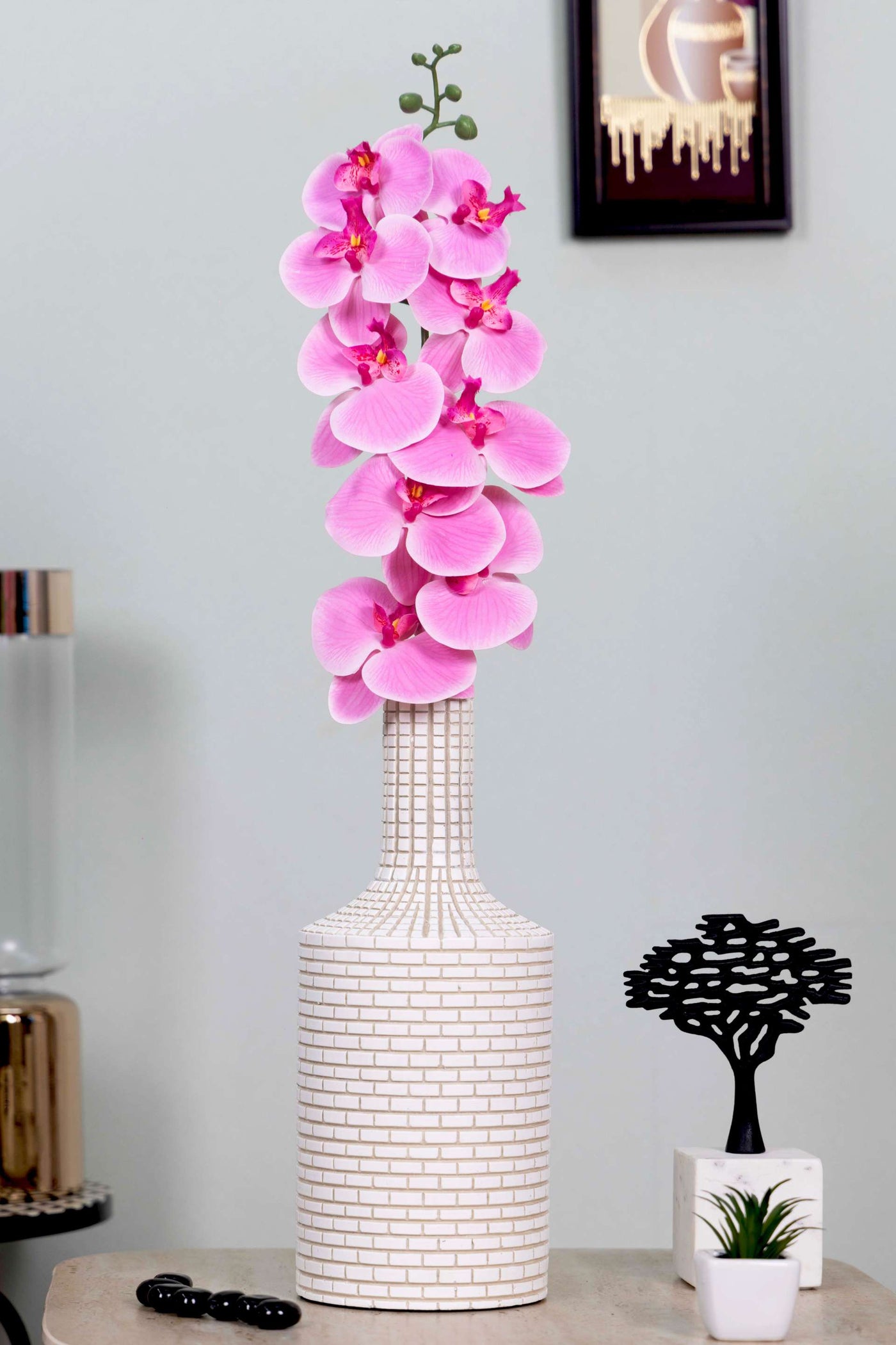 Artificial Orchid Stick-Light Pink