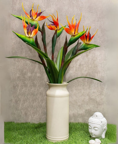 Majestic Bird Of Paradise Faux Stem - Pack Of 2