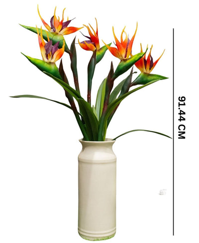 Majestic Bird Of Paradise Faux Stem - Pack Of 2
