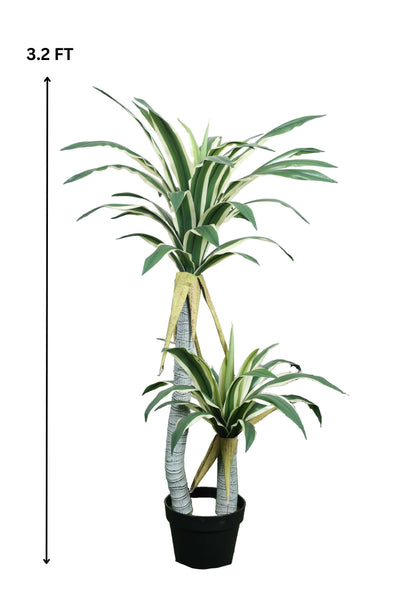 Artificial Yucca Tree With Pot ( Pack 1 ) 3.2 FT