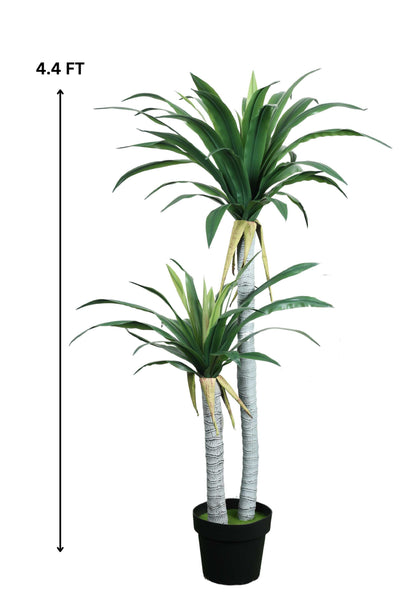 Artificial Yucca Tree With Pot ( Pack 1 ) 4.4 FT