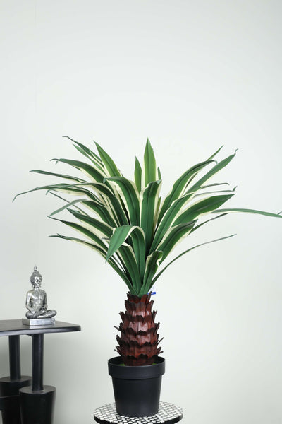 Artificial Yucca Palm Plant with Pot - 3 Ft.