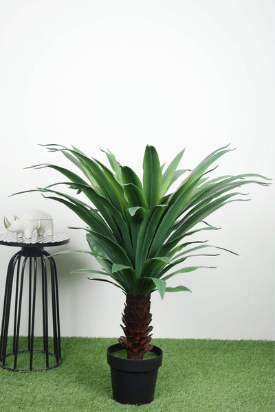 Artificial Yucca Palm Plant with Pot - 3.2 Ft.