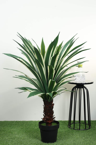 Artificial Yucca Palm Plant with Pot - 3.2 Ft.