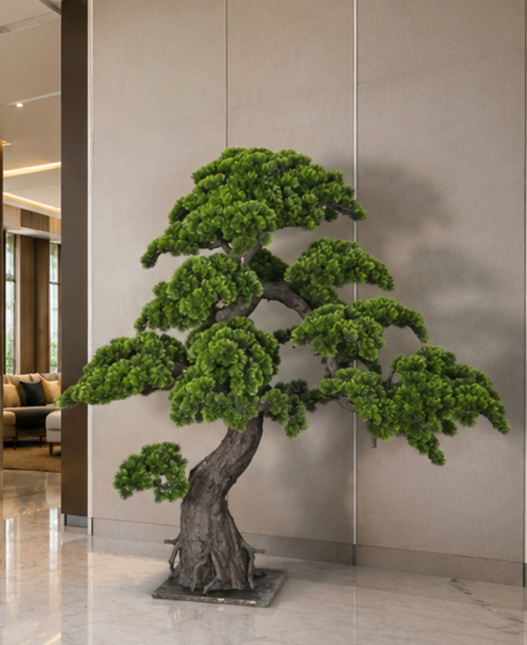 Grand Artificial Japanese Bonsai Tree- 5FT Without Pot