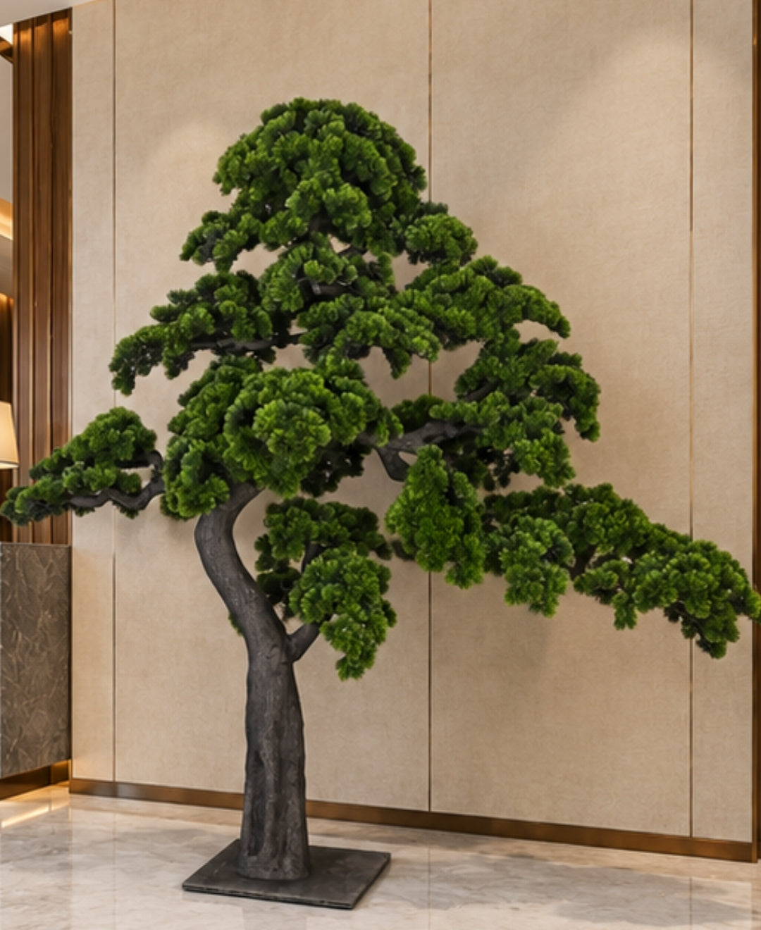 Premium Artificial Bonsai Tree with Elegant Cascading Canopy- 6.5 FT Without Pot