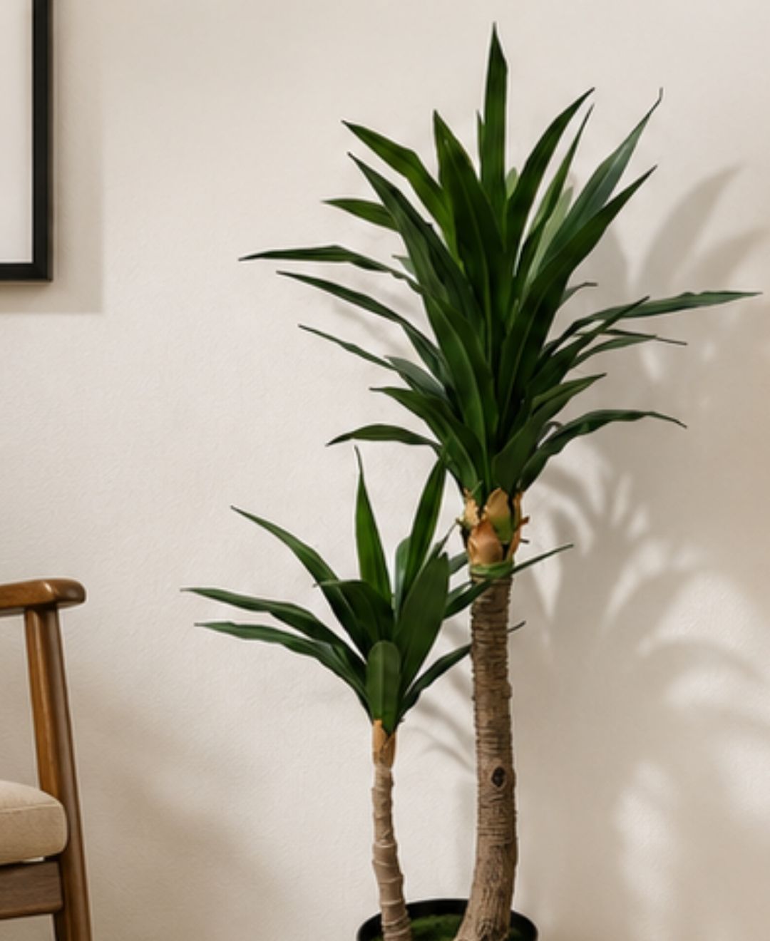 Premium Artificial Dracaena Green Plant With Pot-3.5 FT