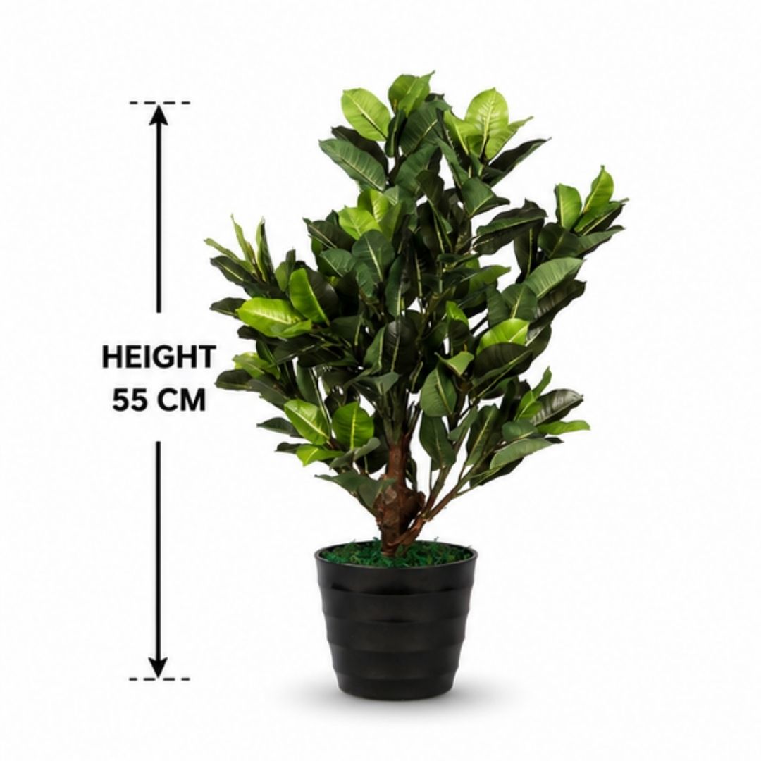 Compact Artificial Quercus Tree Without Pot