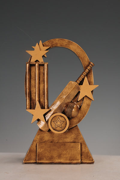 Oval Stars Cricket Showpiece for your home or office decor
