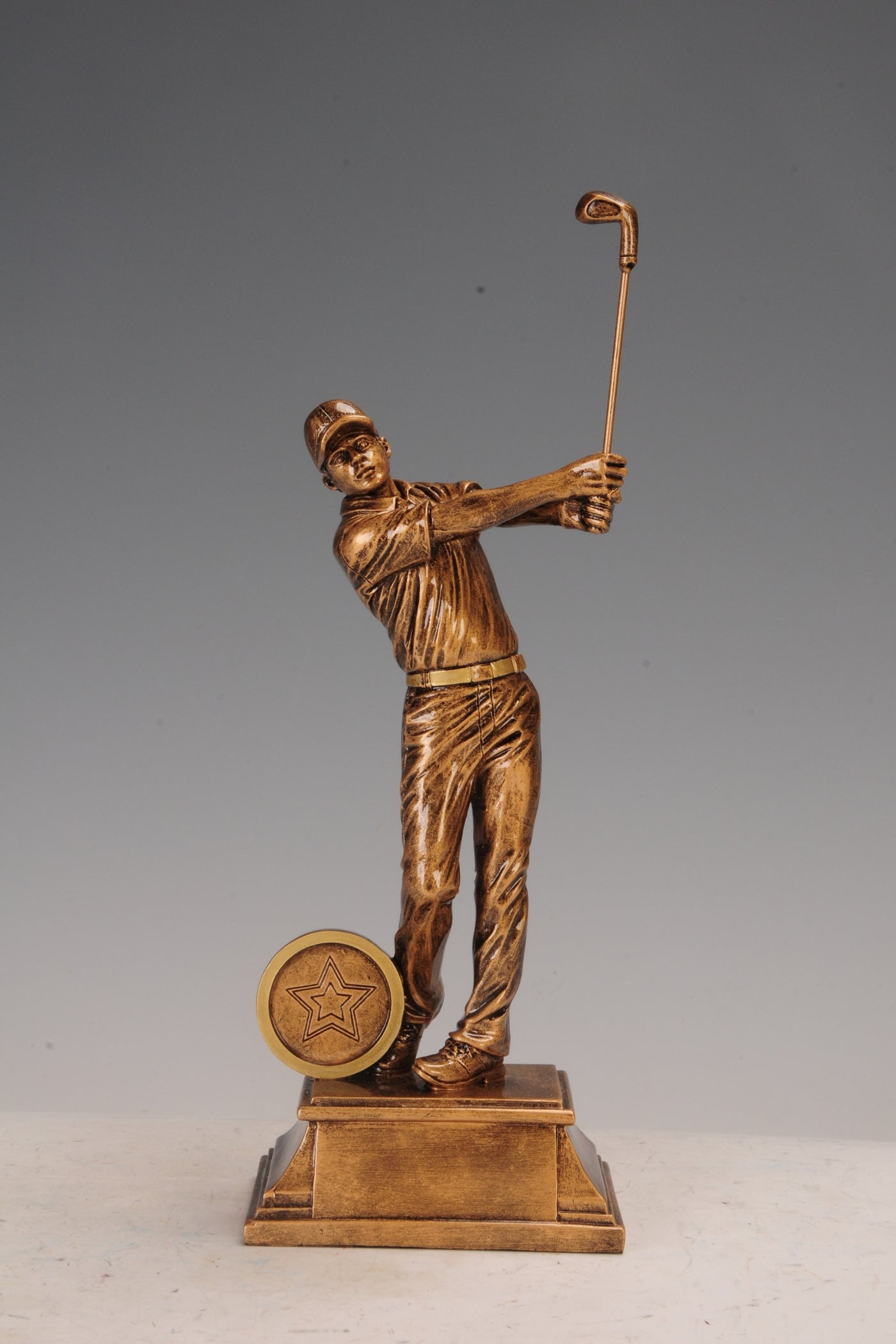Perfect Swing' Professional Golfer Swinging Golf Club Statue for your home or office decor