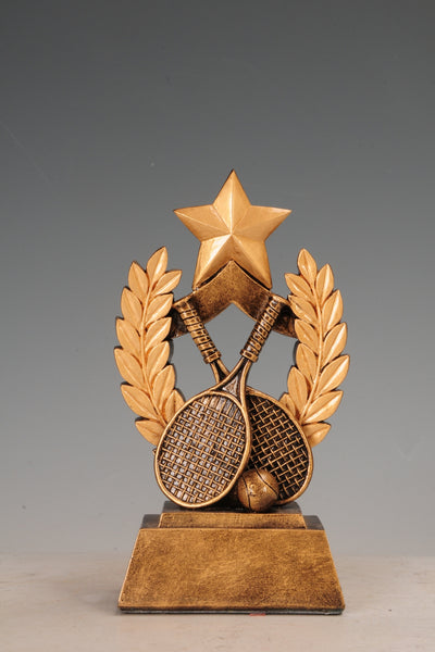 Tennis one star resin showpiece for your home or office Decor