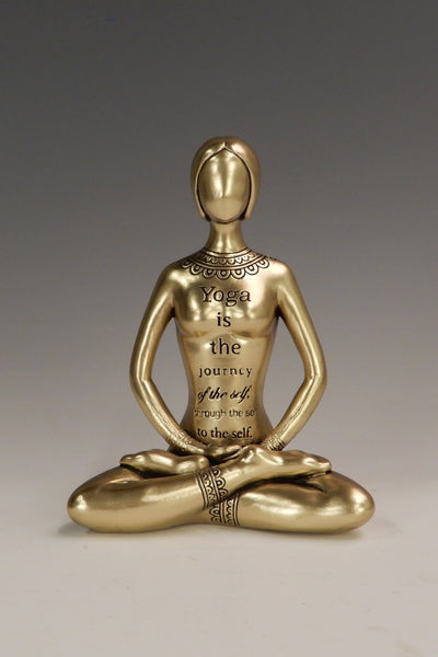 Meditation yoga poses statue for your home or office decor