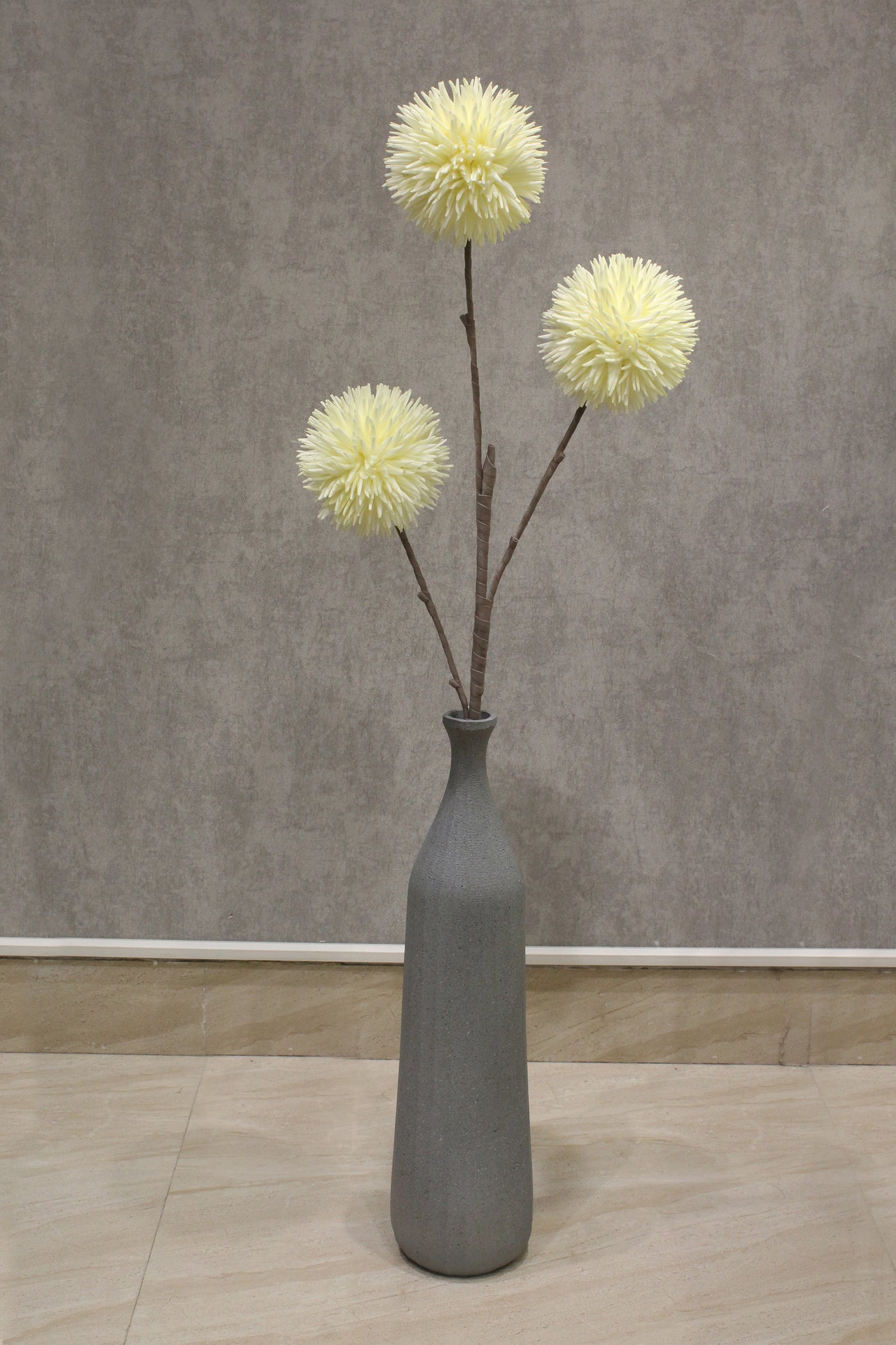 Artificial Chrysanthemum Ball Hydrangea Flower Stick for your Home or Office decor