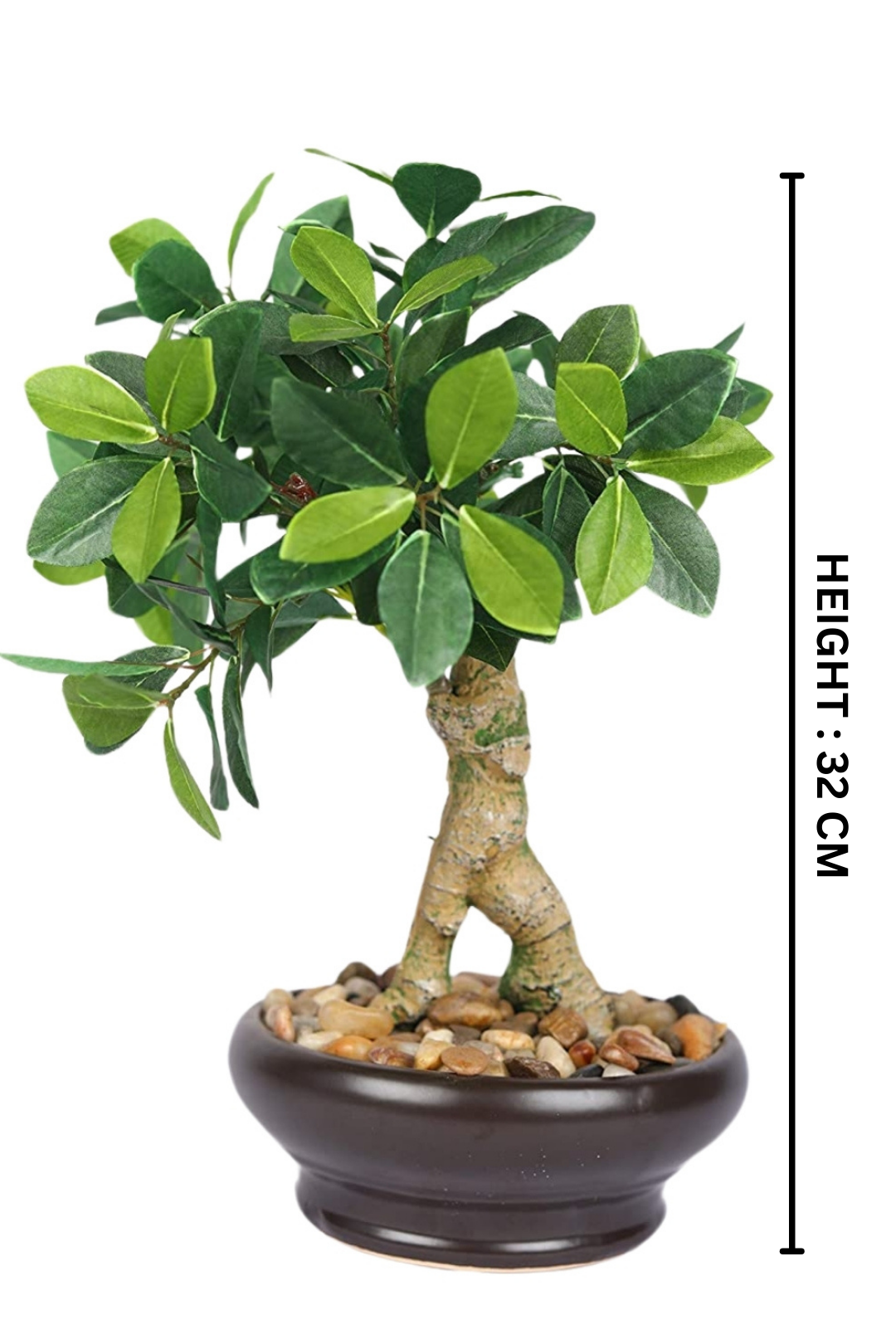 Elegant Ceramic Vase Artificial Bonsai