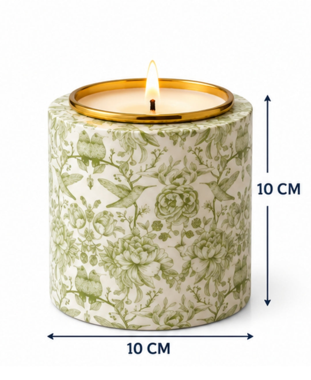 Imperial Sage Garden Drum Premium Gift Candle