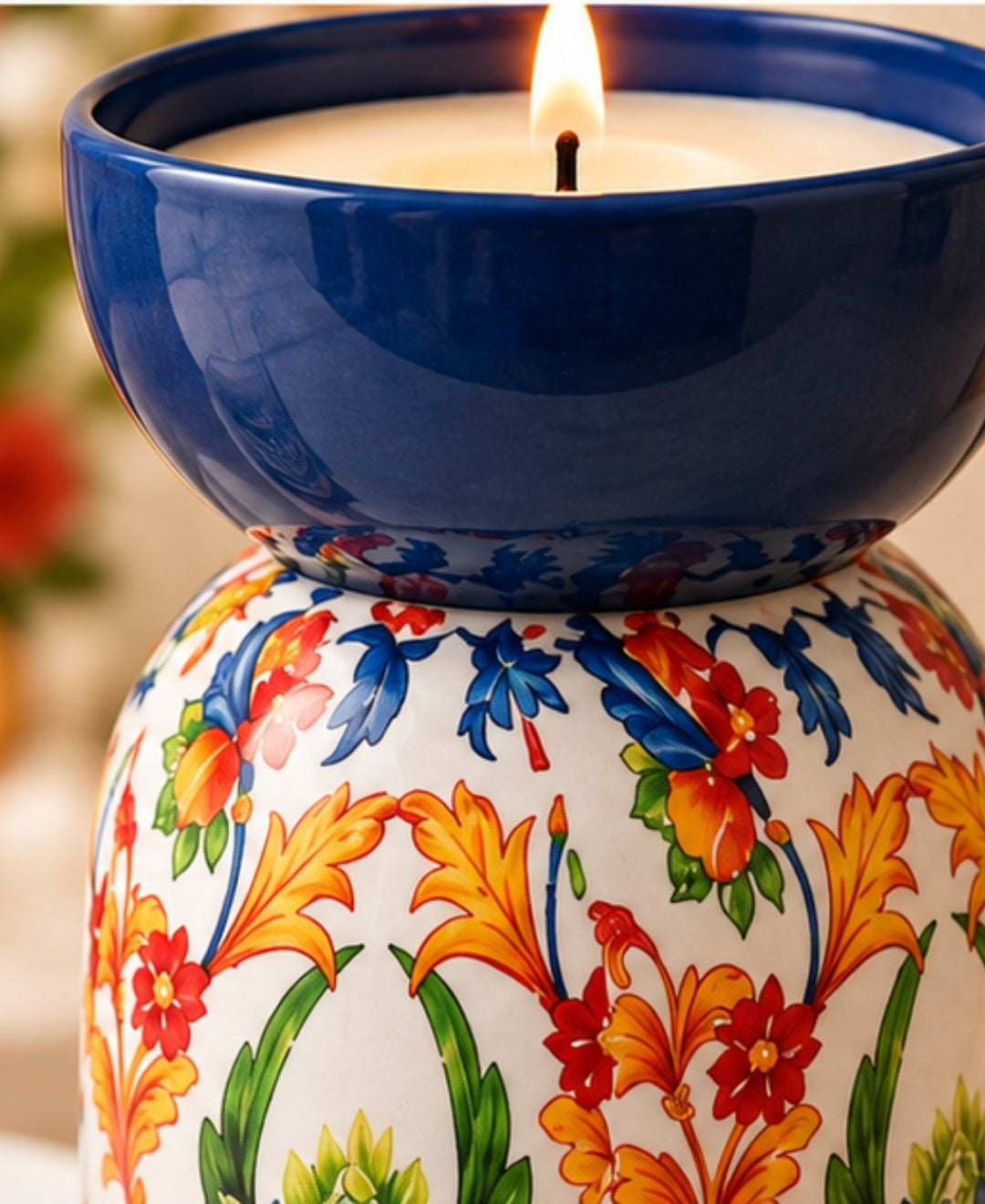 Imperial Mediterranean Hourglass Premium Gift Candle – Set of 2