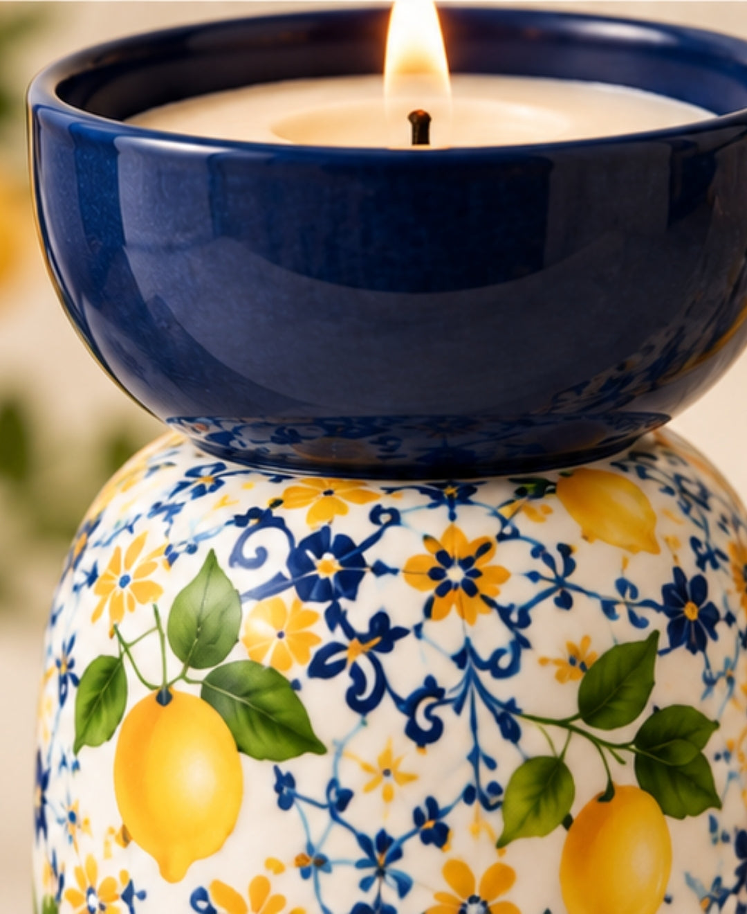 Imperial Amalfi Hourglass Premium Gift Candle – Set of 2