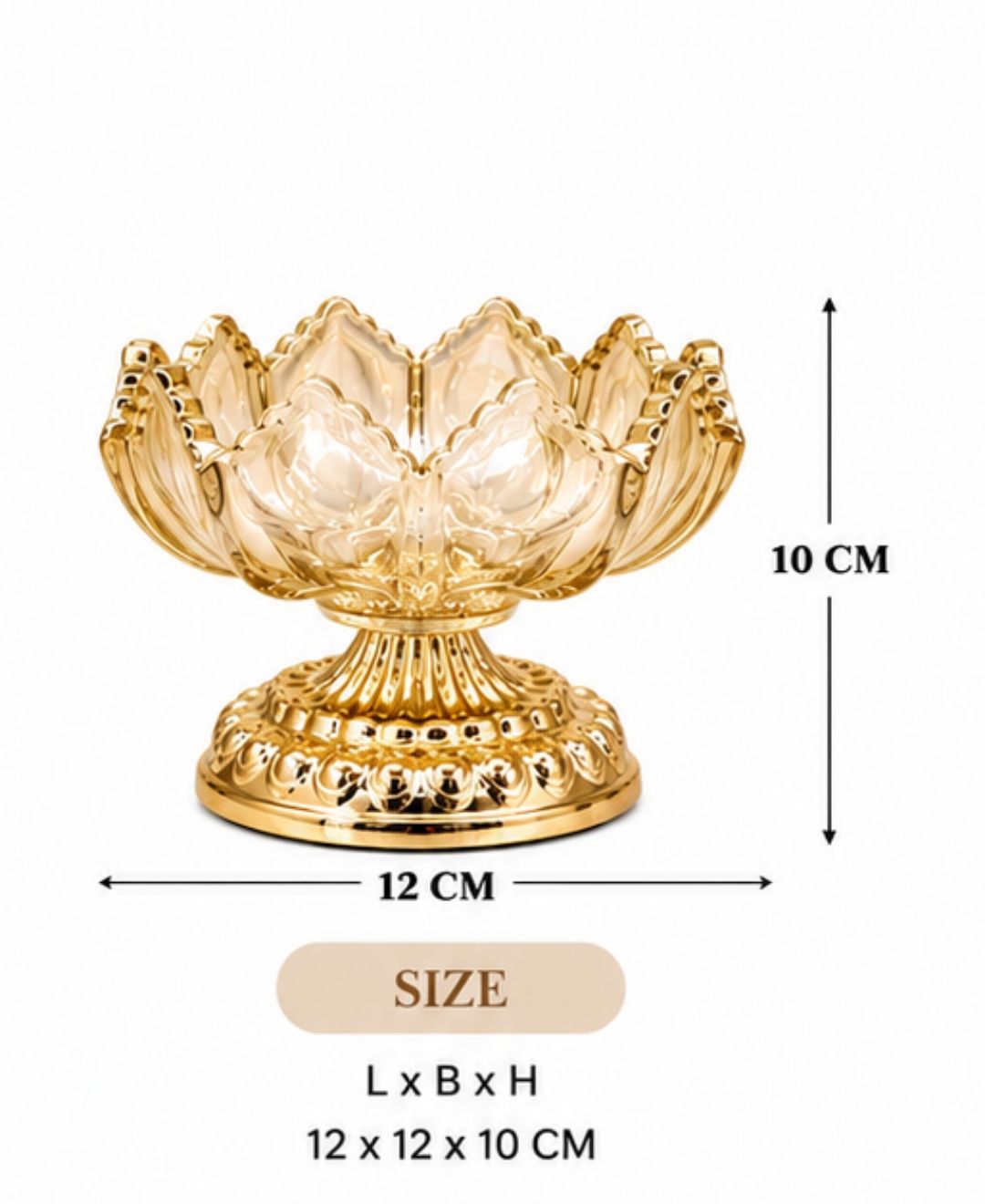 Royal Blossom Decorative Bowl