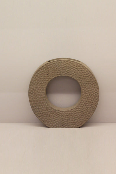 Round Ceramic Vases, Donut Vase for home Decor Nordic decor vase-Small