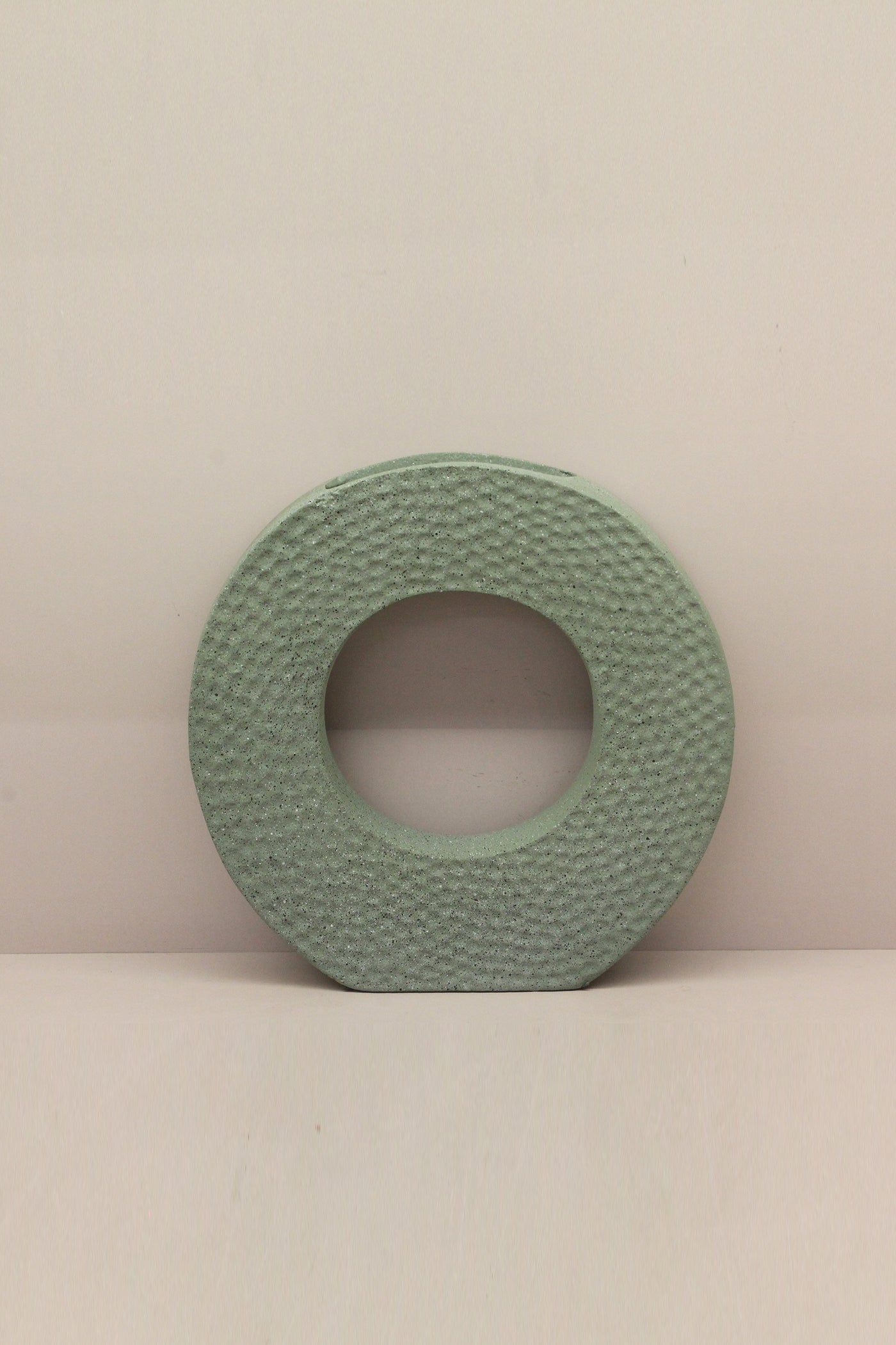 Round Ceramic Vases, Donut Vase for home Decor Nordic decor vase-Small