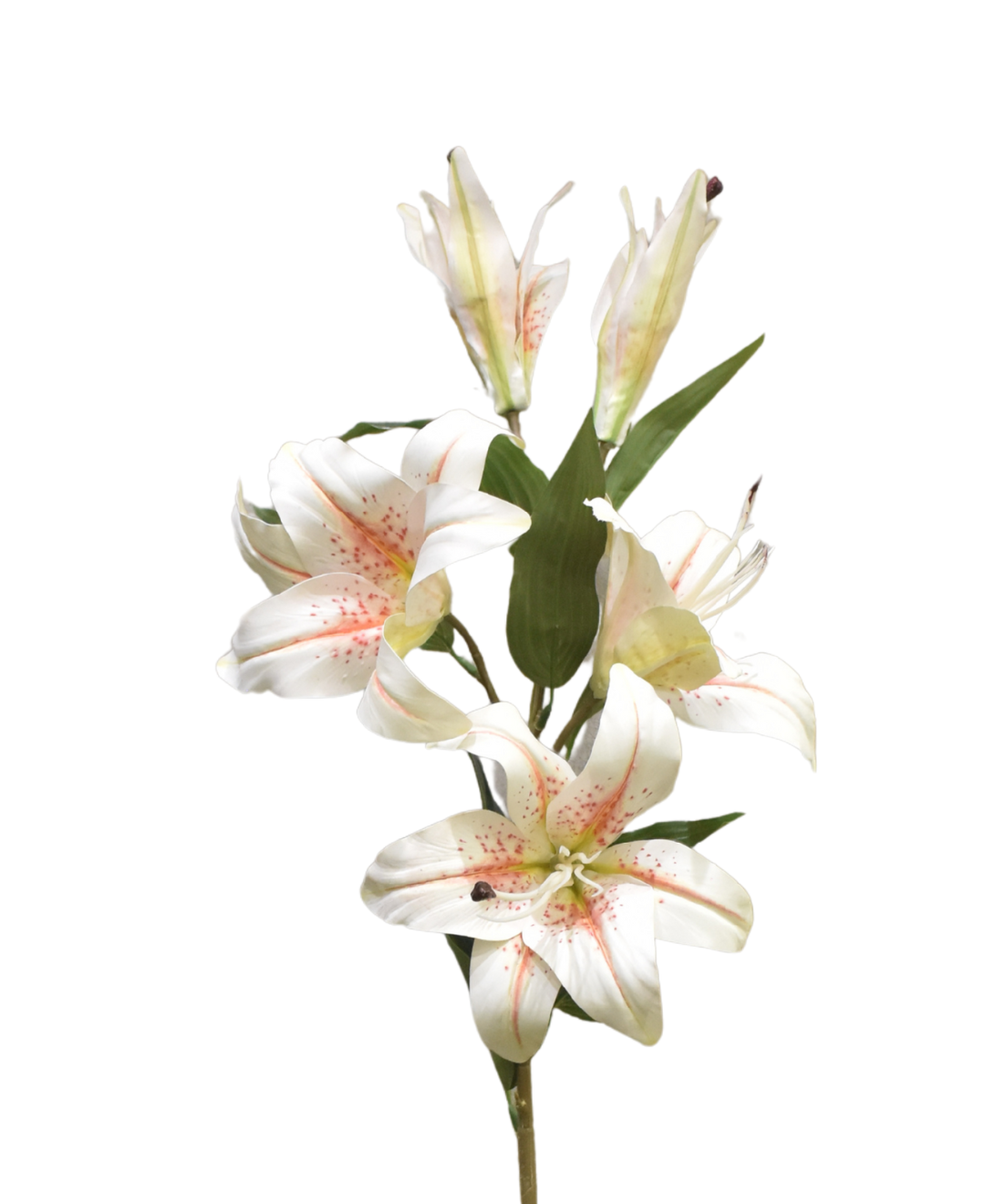 Luxelily Duo Premium Fabric Lily Flower Stick (Pack Of 2)