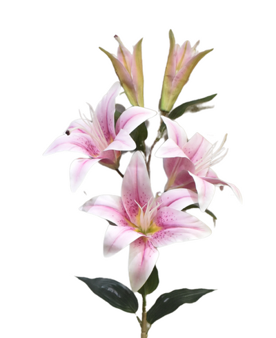 Luxelily Duo Premium Fabric Lily Flower Stick (Pack Of 2)