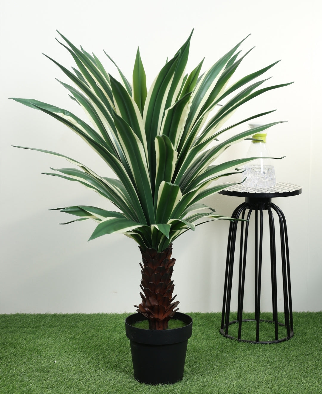 Artificial Urban Tropics Plant With Pot (Medium)