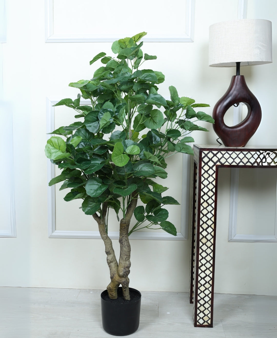 Graceful Beauty Artificial Begonia Plant With Pot(Medium)