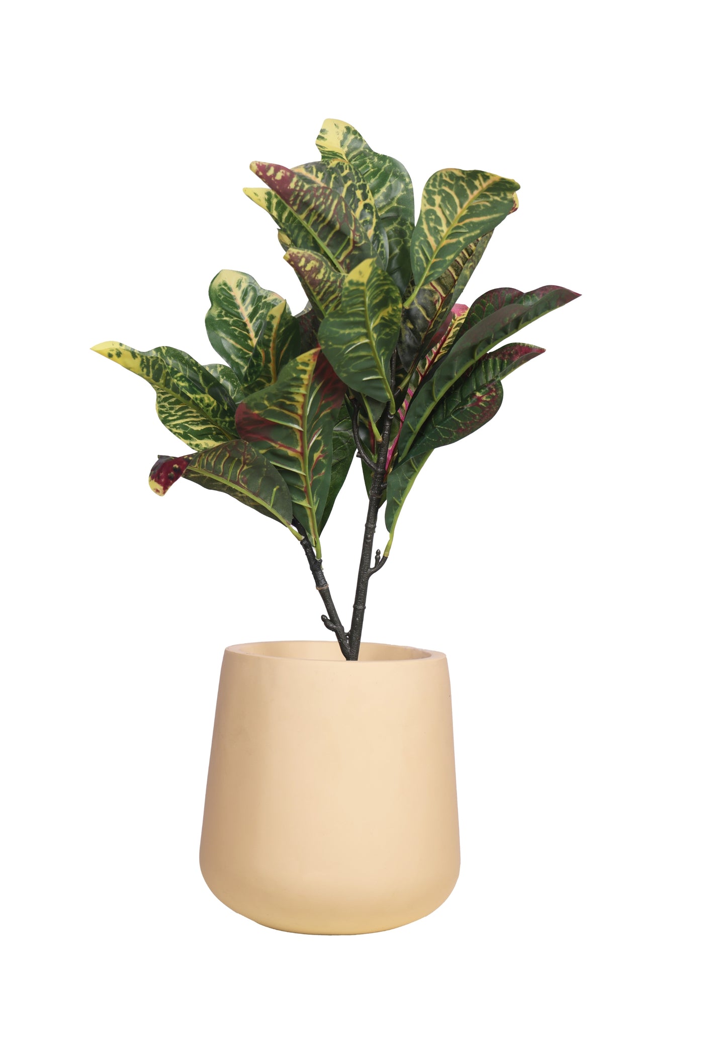 Rainbow Croton Faux HouseplantWithout Pot - 2 feet