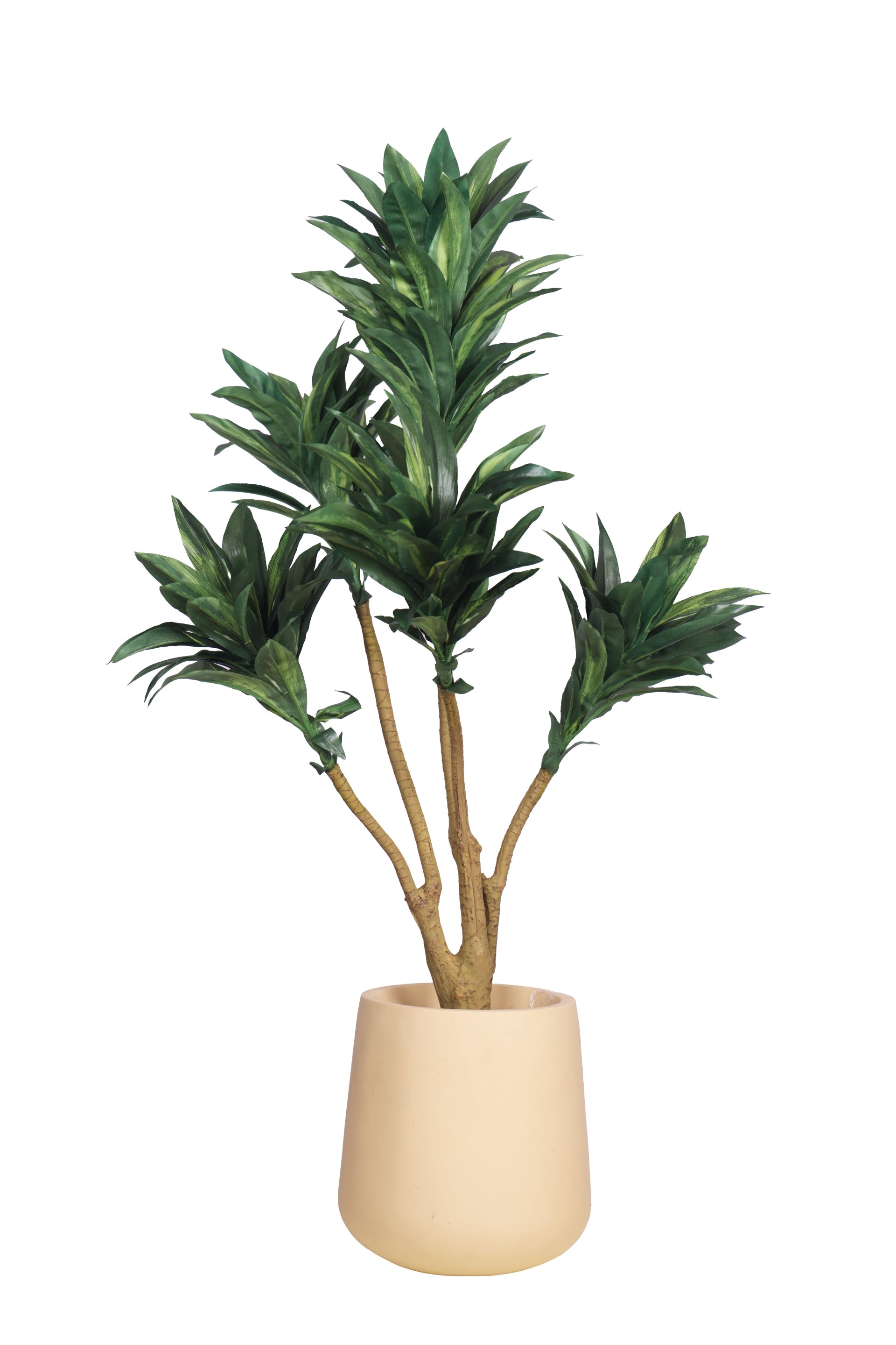 PolliNation Attractive Artificial Dracaena Plant Without Pot-Red