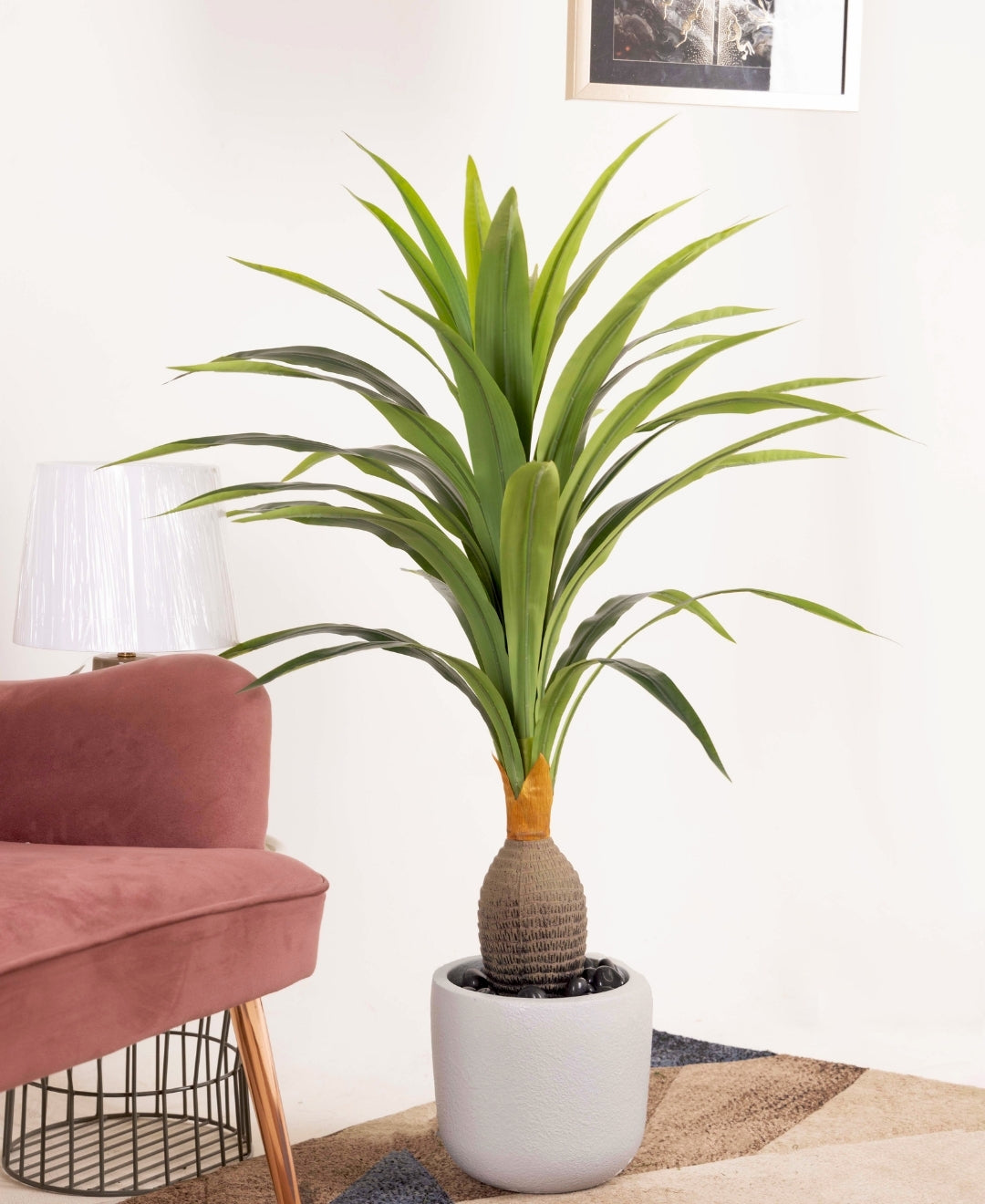 Aura Leaf Decorative Artificial Dracaena With Medium Size Leaves