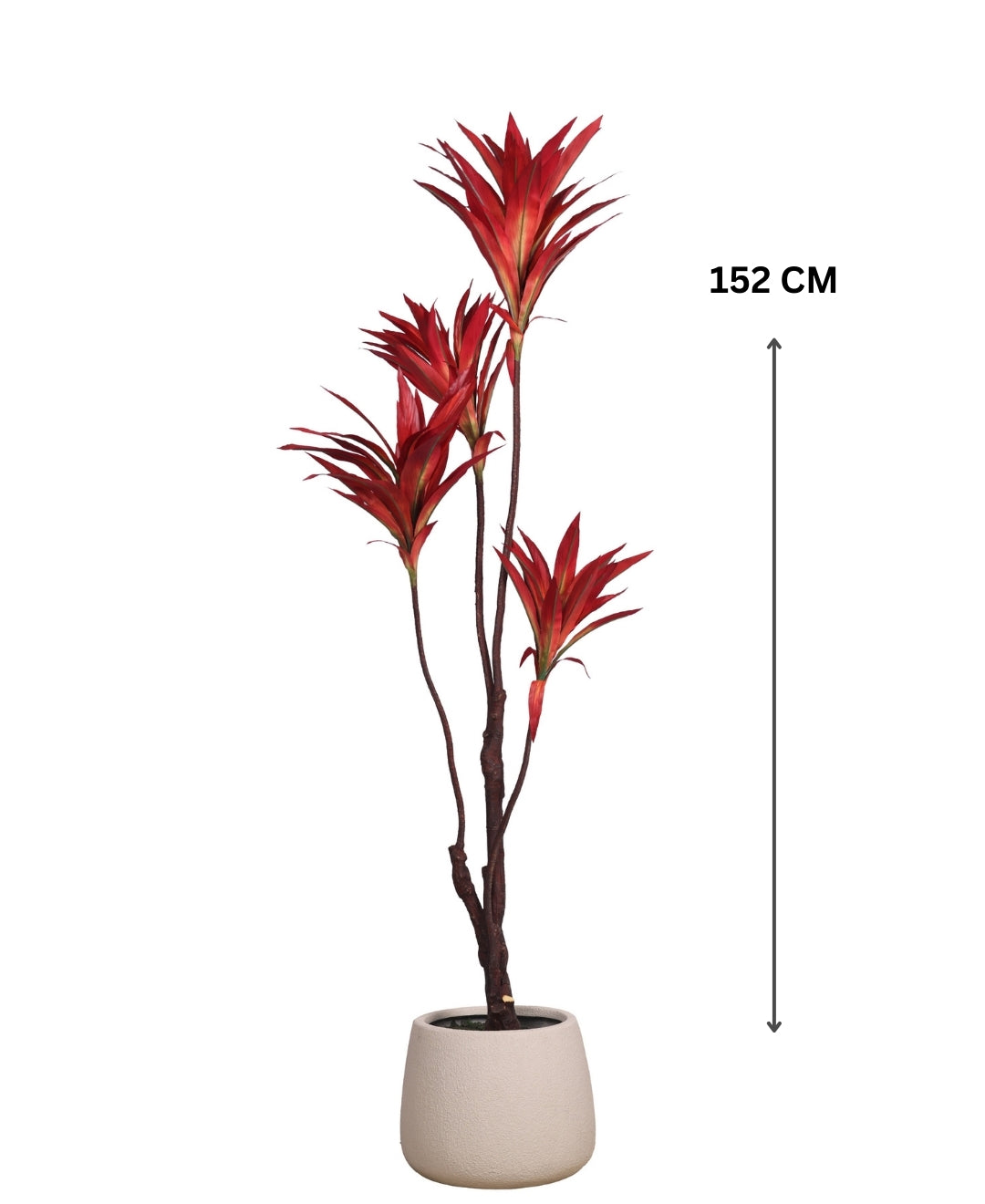 Nature Drop Artificial Dracaena Plant Without Pot (Tall)