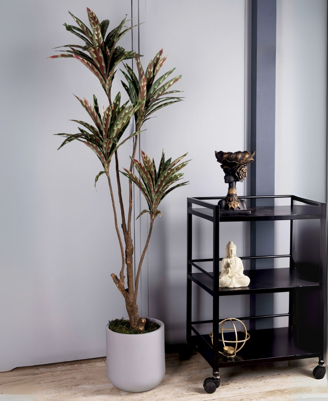 Nature Drop Artificial Dracaena Plant Without Pot (Tall)