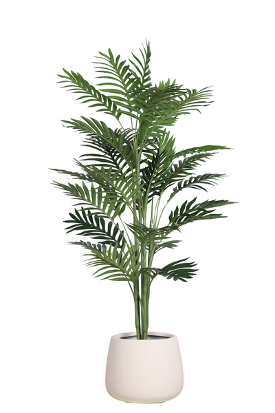 PolliNation Artificial Palm Plant - Bring Tropical Elegance to Your Home-4.5 FT