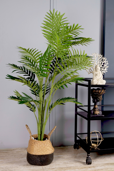 PolliNation Artificial Palm Plant - Bring Tropical Elegance to Your Home-4.5 FT