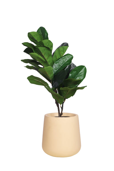 Gardenia Rubber Artificial Plant Without Pot