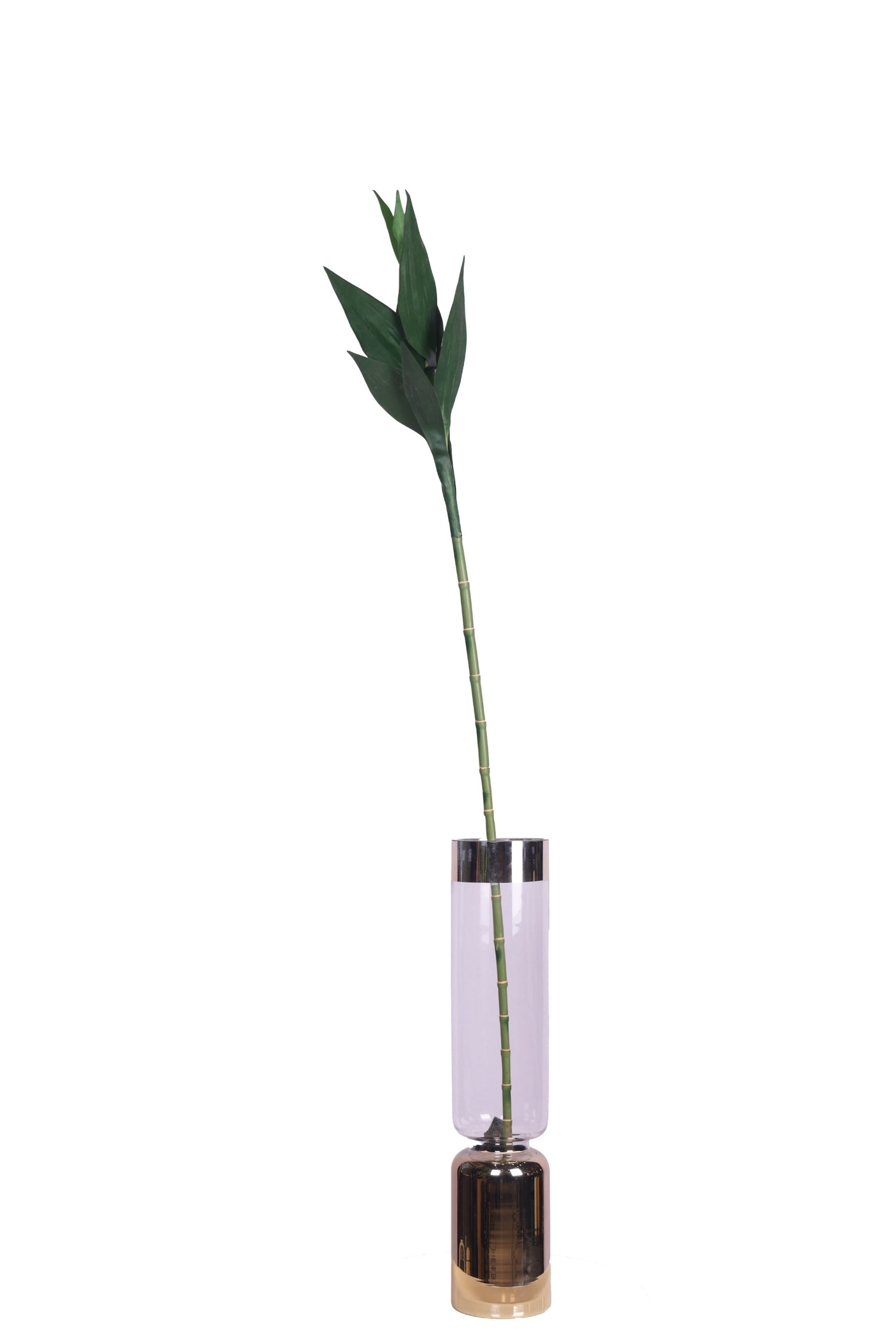 PolliNation Artificial Bamboo Palm Plant Without Pot, Set of 3